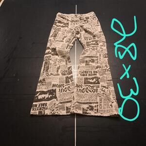 Garage Women's Black and White Jeans
